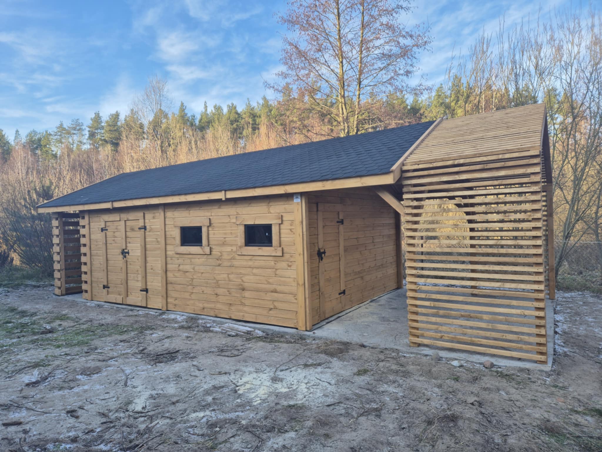 DOMEK RANCZO 10x4m — ujęcie 3