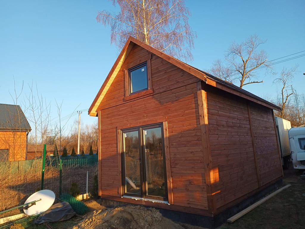DOMEK LETNISKOWY L50 6x4m ZE ŚCIANKA KOLANKOWĄ — ujęcie 3
