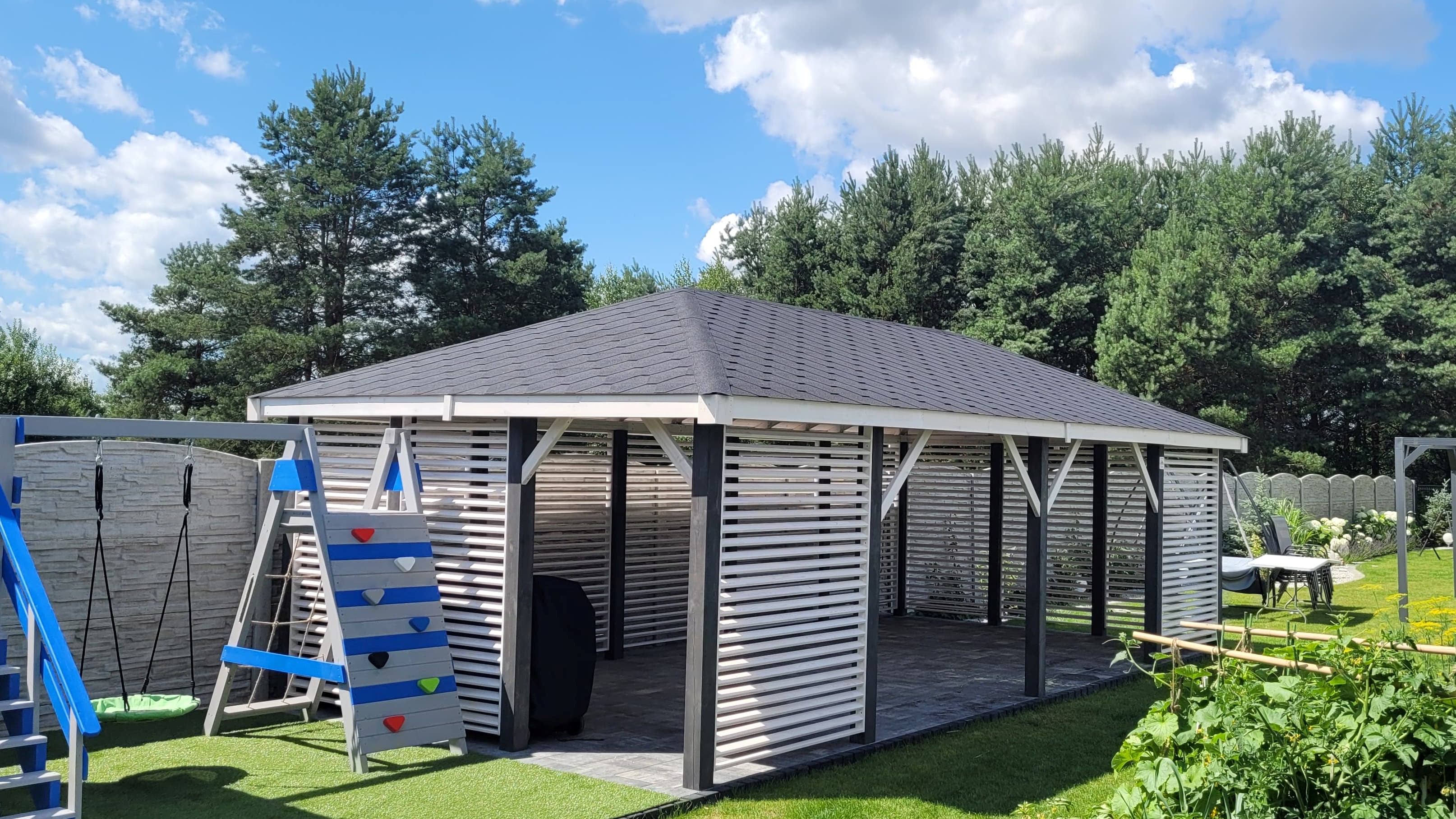 ALTANA ogrodowa MILANO III 7x4m — ujęcie 3
