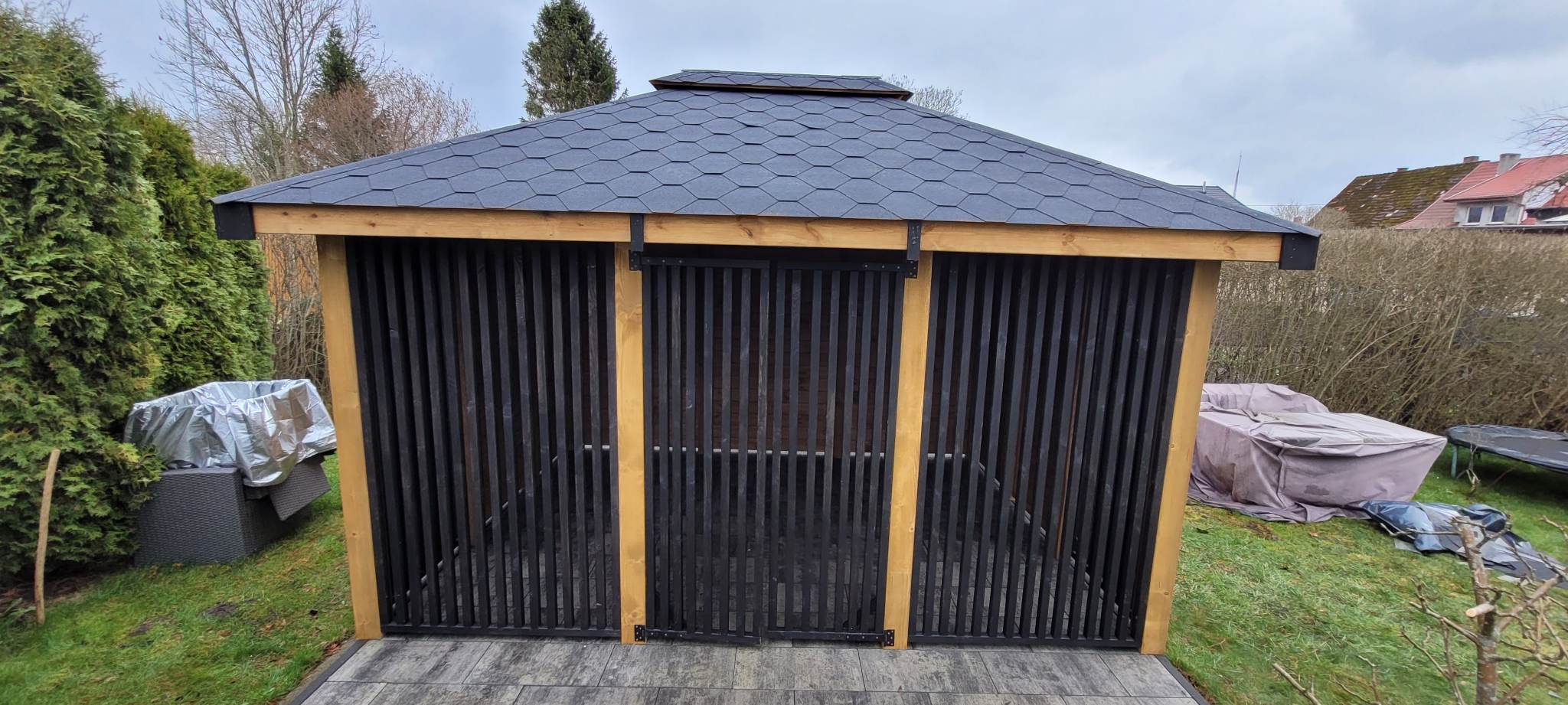 ALTANA ogrodowa NOEMI II ZAMYKANA 3x4 m — ujęcie 2