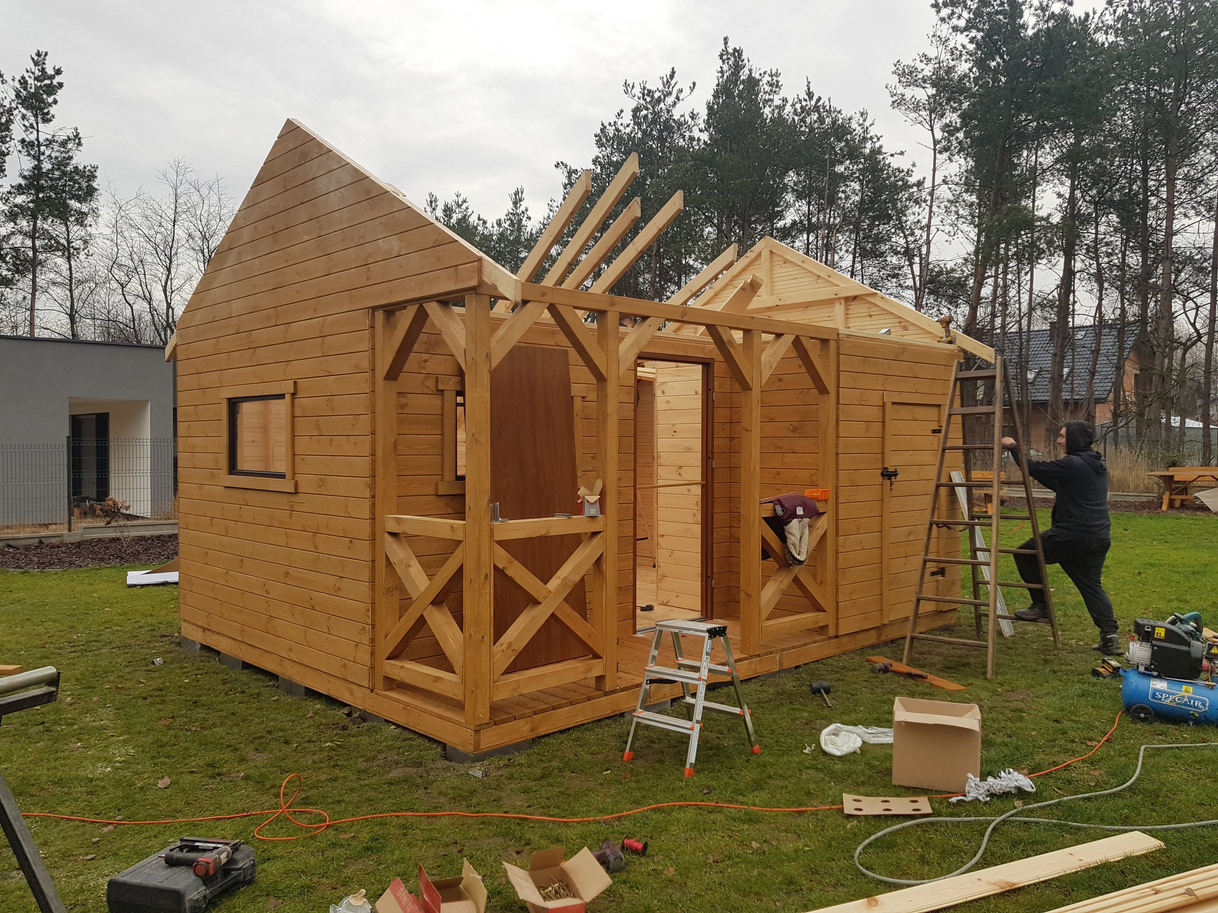 DOMEK LETNISKOWY PEDRO 5X4M — ujęcie 2