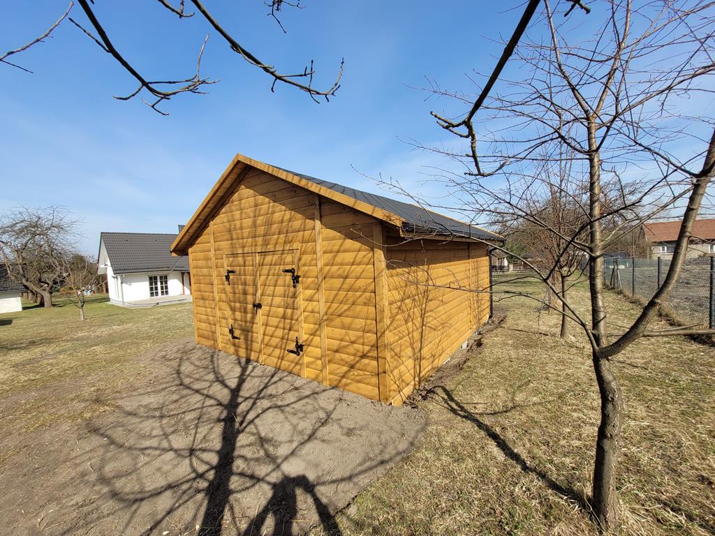 DOMEK LETNISKOWY/narzędziowy WIKTOR 6x4m — ujęcie 3