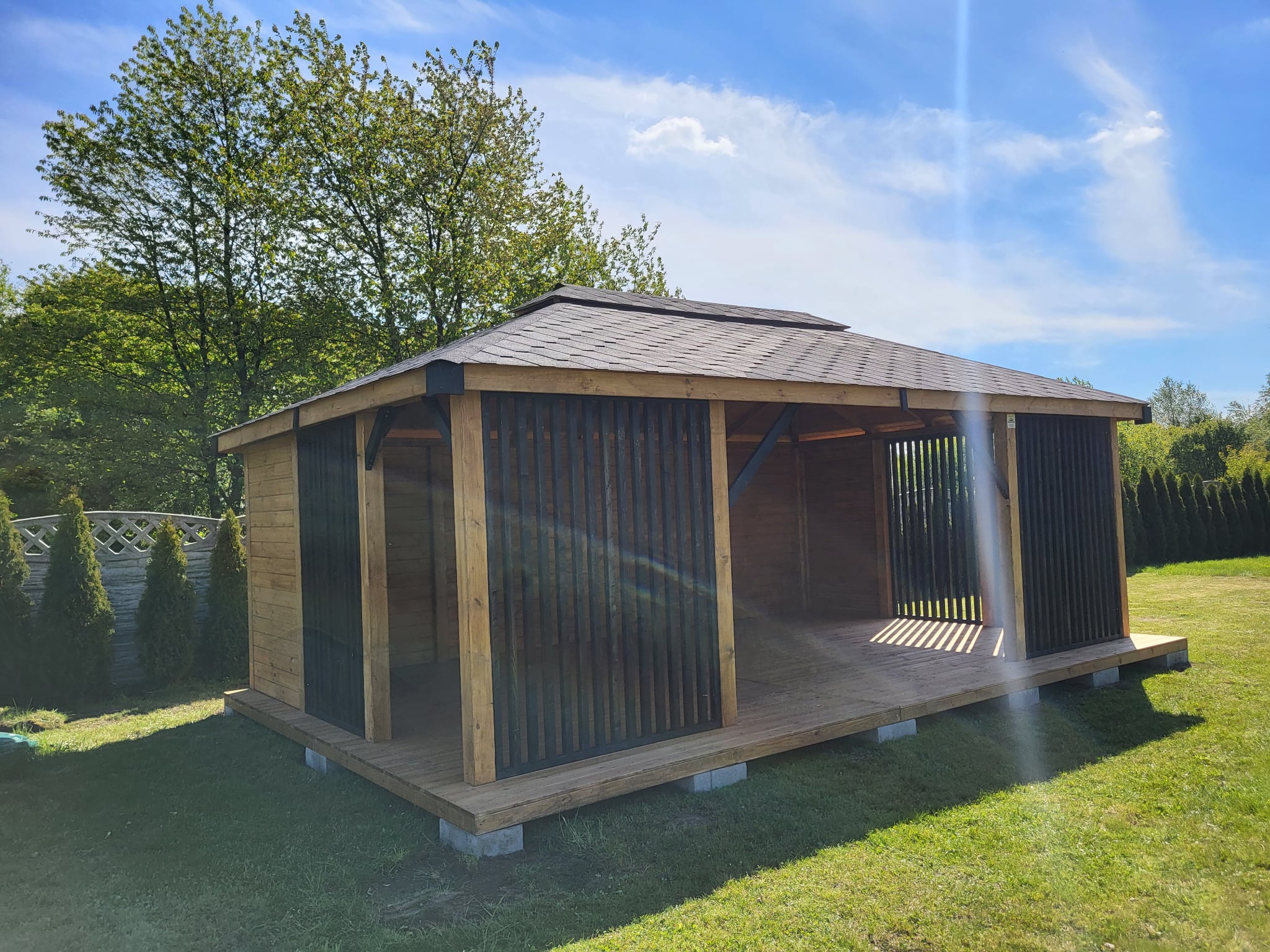 ALTANA ogrodowa NOEMI V 4x6,5m — ujęcie 3