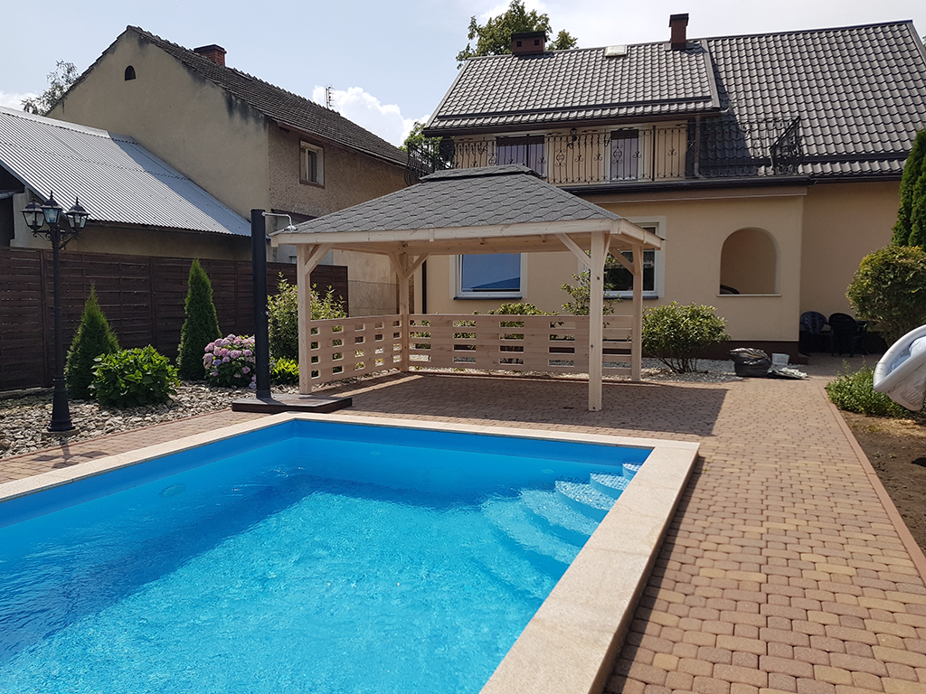 ALTANA ogrodowa B70 II 3 x 3 m — ujęcie 2