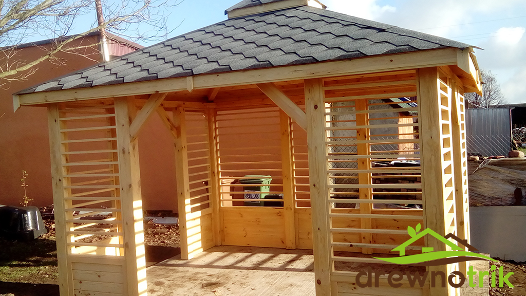 ALTANA ogrodowa LEILA 3 x 3 m — ujęcie 3