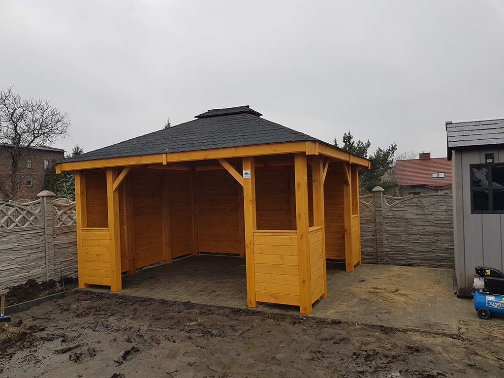 ALTANA ogrodowa MARIKA II 3x3 m — ujęcie 2