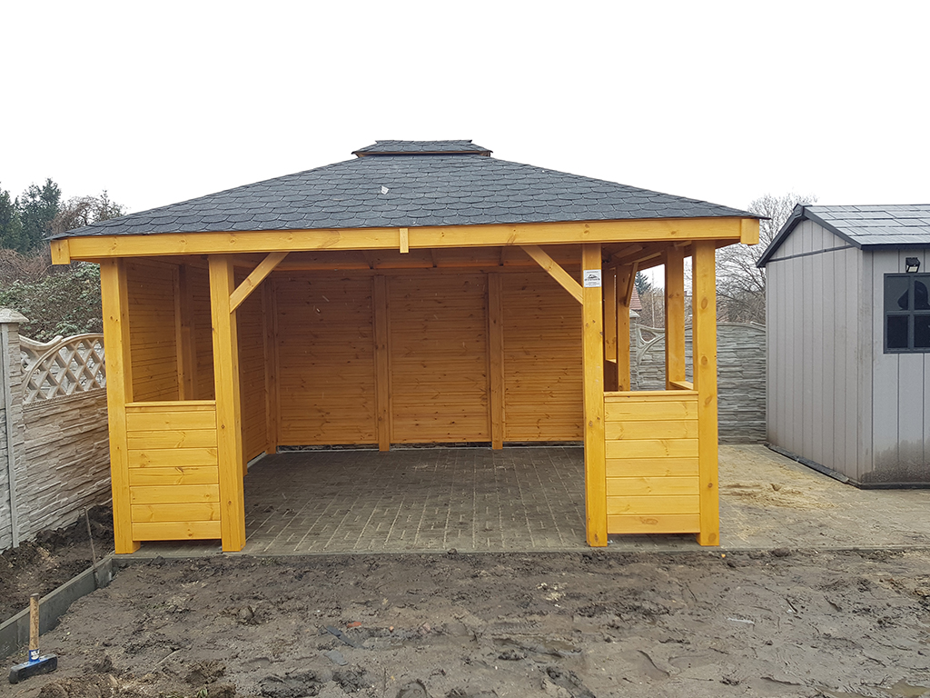 ALTANA ogrodowa MARIKA II 3x3 m — ujęcie 3