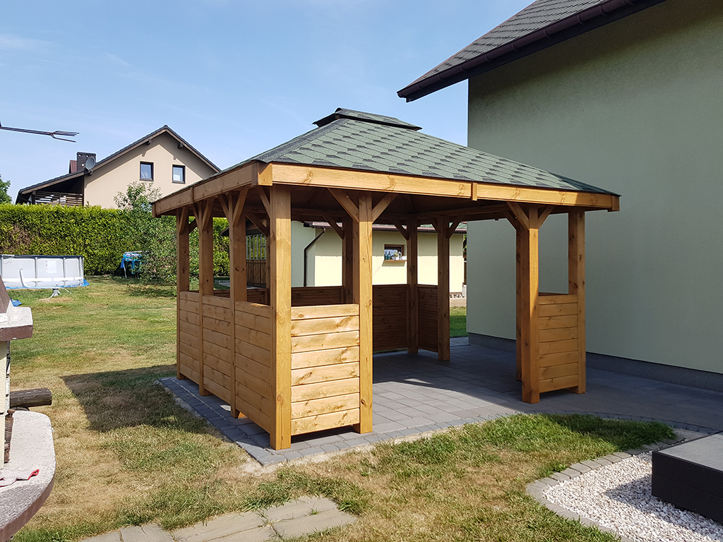 ALTANA ogrodowa MARIKA 3x3 m — ujęcie 2