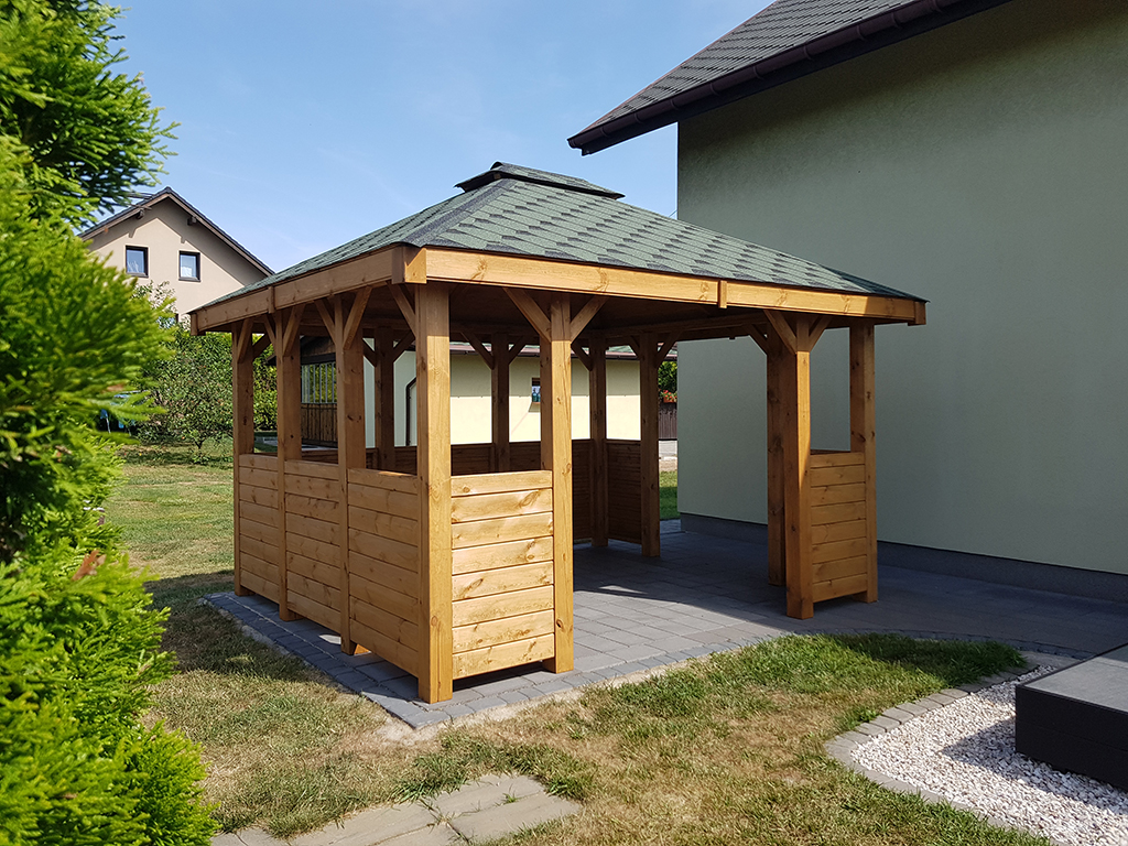 ALTANA ogrodowa MARIKA 3x3 m — ujęcie 3
