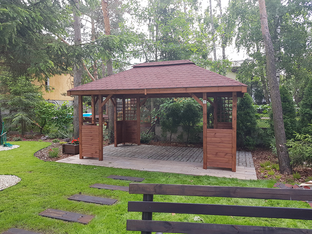 ALTANA ogrodowa SANDRA V 3 x 3 m — ujęcie 2
