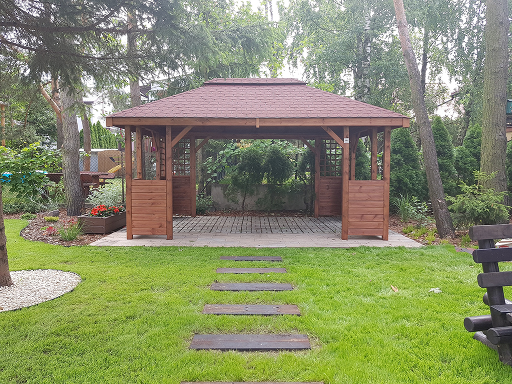 ALTANA ogrodowa SANDRA V 3 x 3 m — ujęcie 3