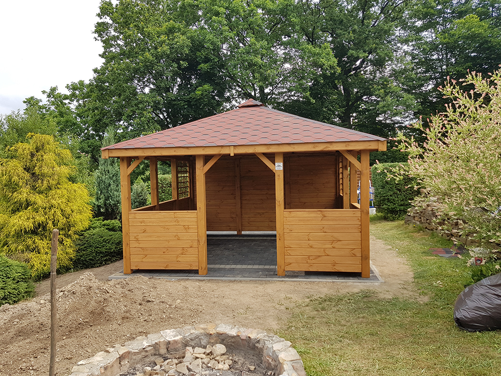 ALTANA ogrodowa SANDRA VI 3 x 3 m — ujęcie 2