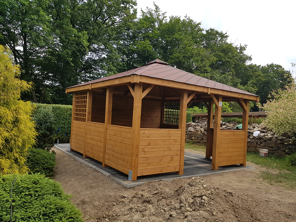 ALTANA ogrodowa SANDRA VI 3 x 3 m — ujęcie 3