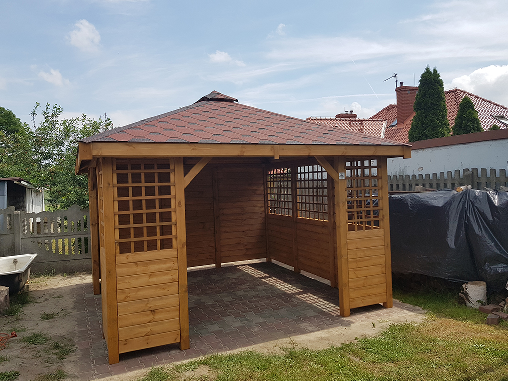 ALTANA ogrodowa SANDRA VII 3 x 3 m — ujęcie 2