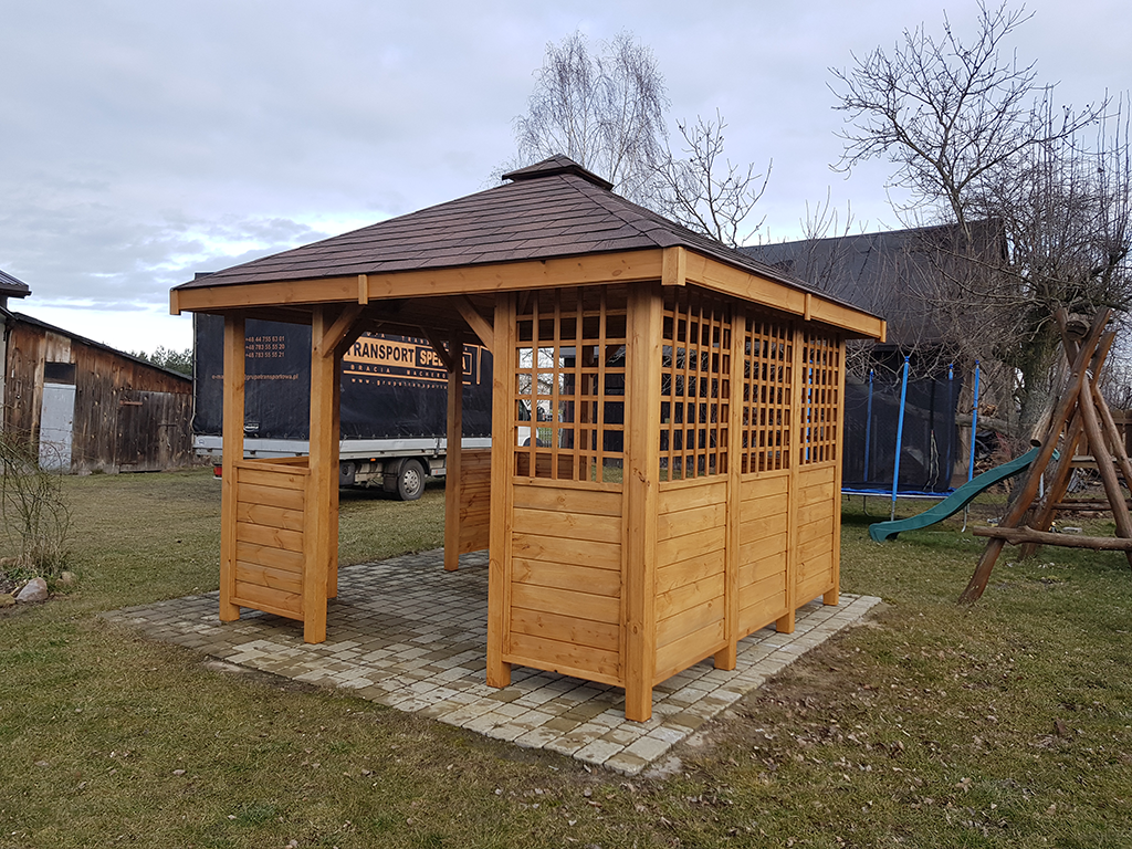 ALTANA ogrodowa SANDRA II 3 x 3 m — ujęcie 3