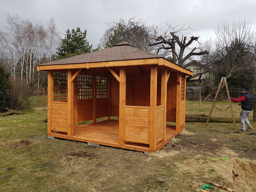 ALTANA ogrodowa SANDRA III 3 x 3 m — ujęcie 2
