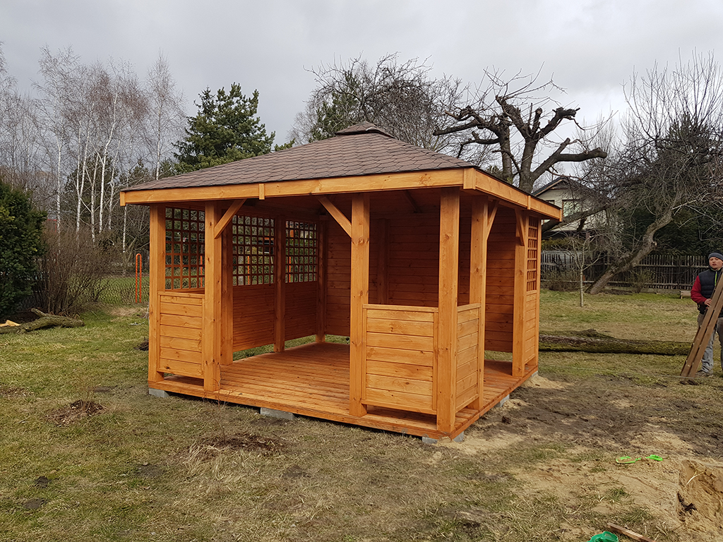 ALTANA ogrodowa SANDRA III 3 x 3 m — ujęcie 3