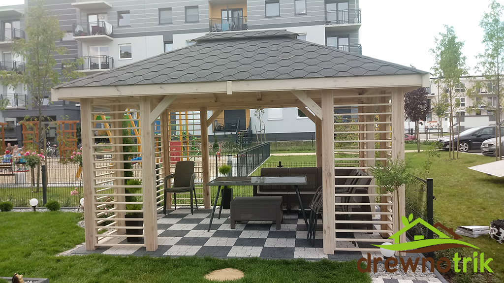 ALTANA ogrodowa VERA 3 x 3 m — ujęcie 2