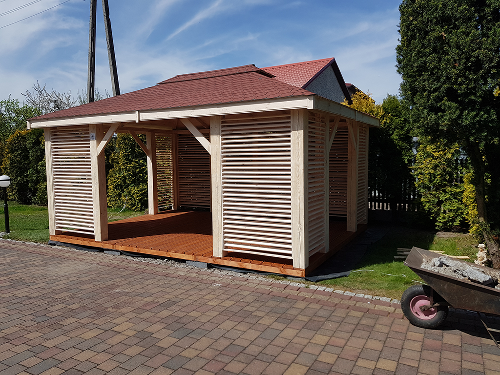 ALTANA ogrodowa MILANO 4x5m — ujęcie 3