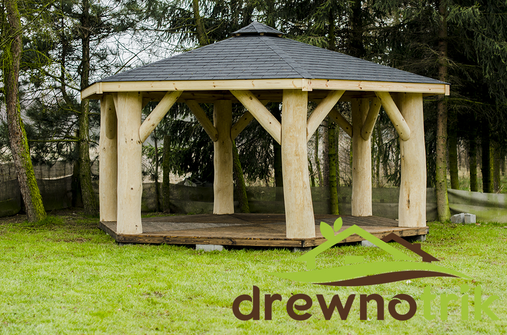 ALTANA ogrodowa Z BALI — realizacja DREWNOTRIK
