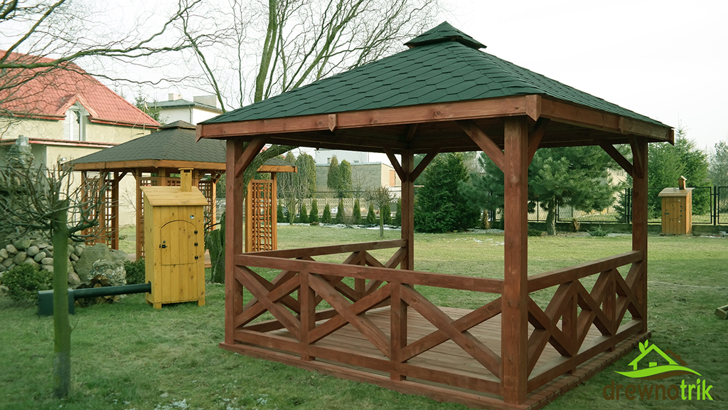 ALTANA ogrodowa B50 3,5 x 3,5 m — ujęcie 3